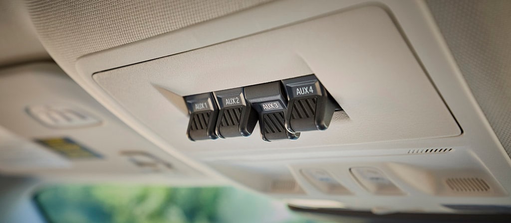 2025 Ford Bronco Sport® interior with the pre-wired switches