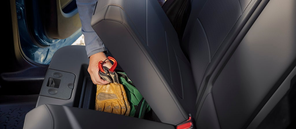 2025 Ford Bronco Sport® with under seat storage