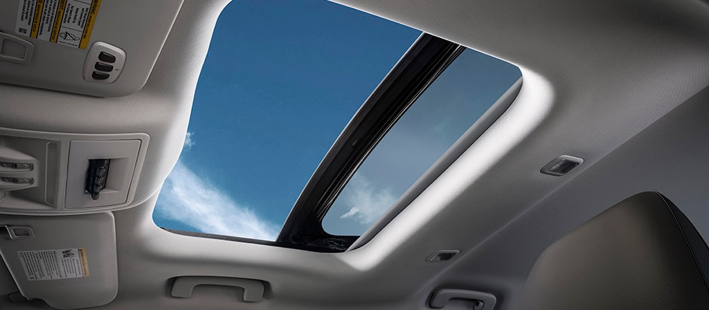 2025 Ford Bronco Sport® with panoramic vista roof open