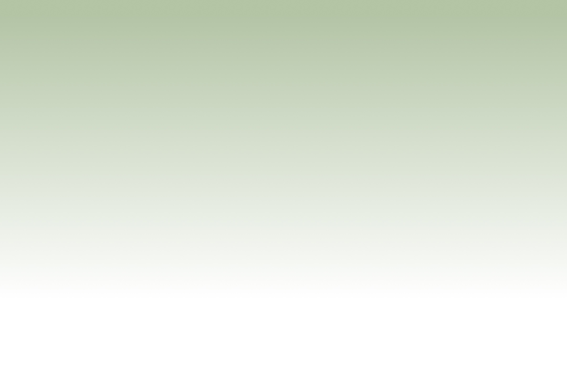 Serene Green to transparent gradient image