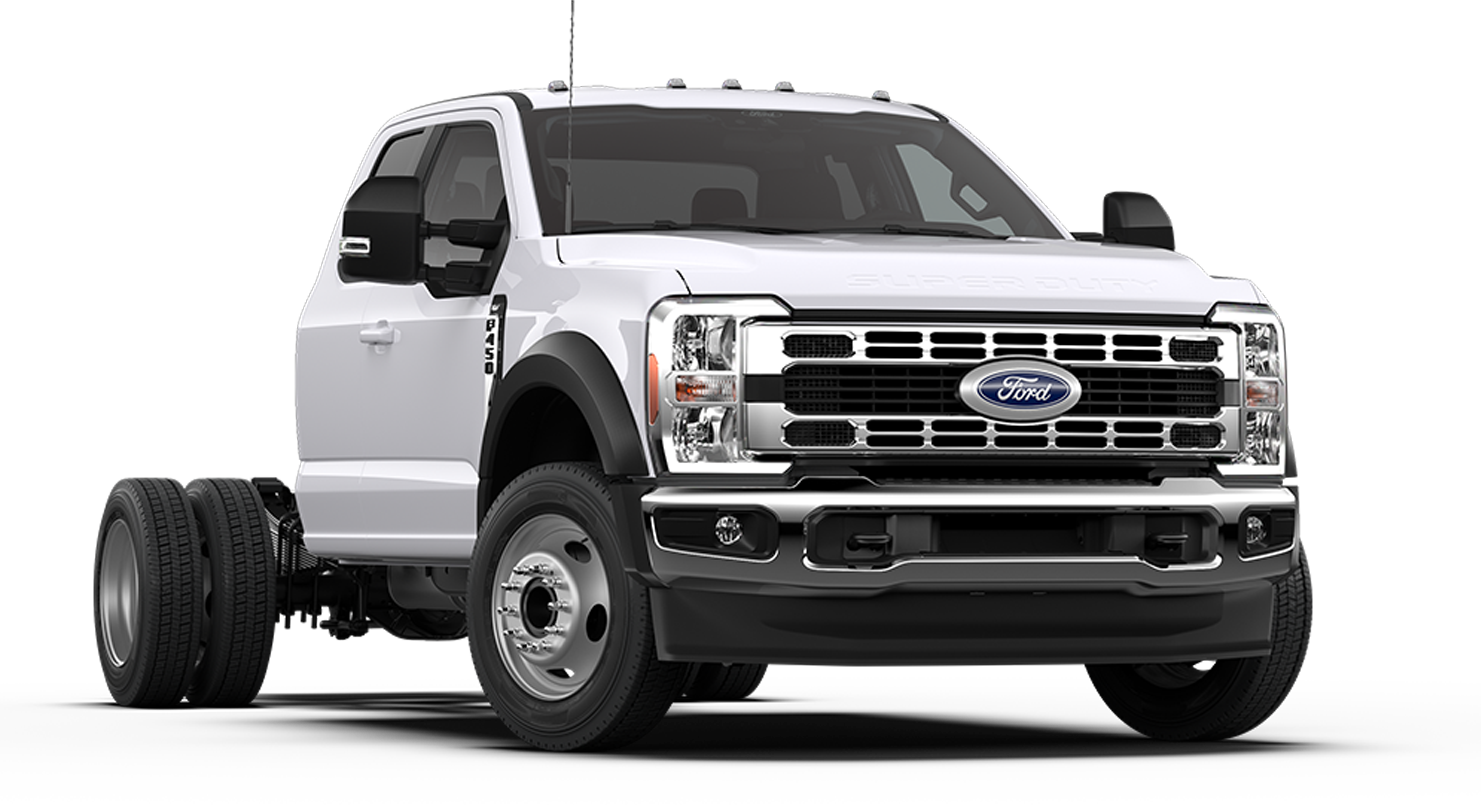 2026 Ford Super Duty® Chassis Cab F-450® XLT in Oxford White