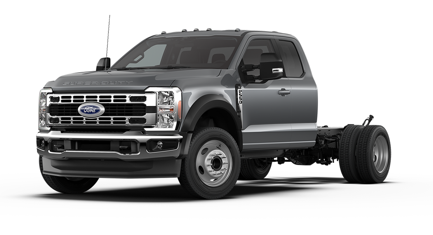 2026 Ford Super Duty® Chassis Cab F-550® XLT in Carbonized Grey