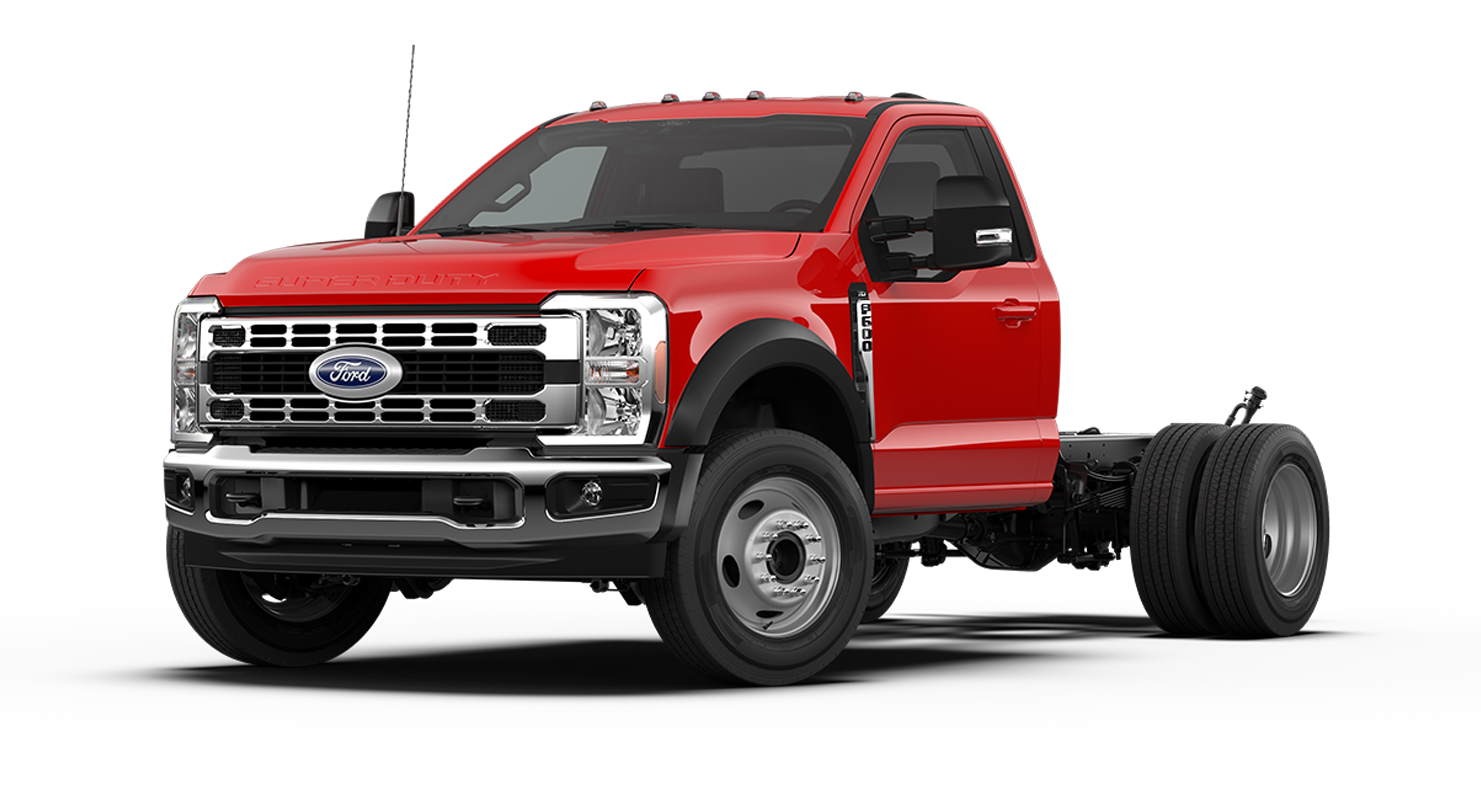 2026 Ford Super Duty® Chassis Cab F-600® XLT in Race Red