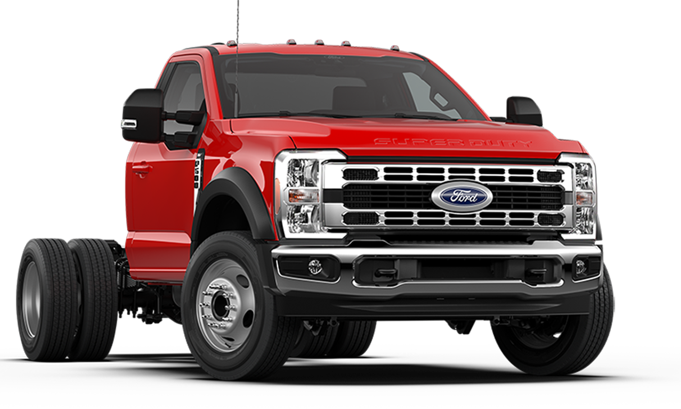2026 Ford Super Duty® Chassis Cab F-600® XLT in Race Red