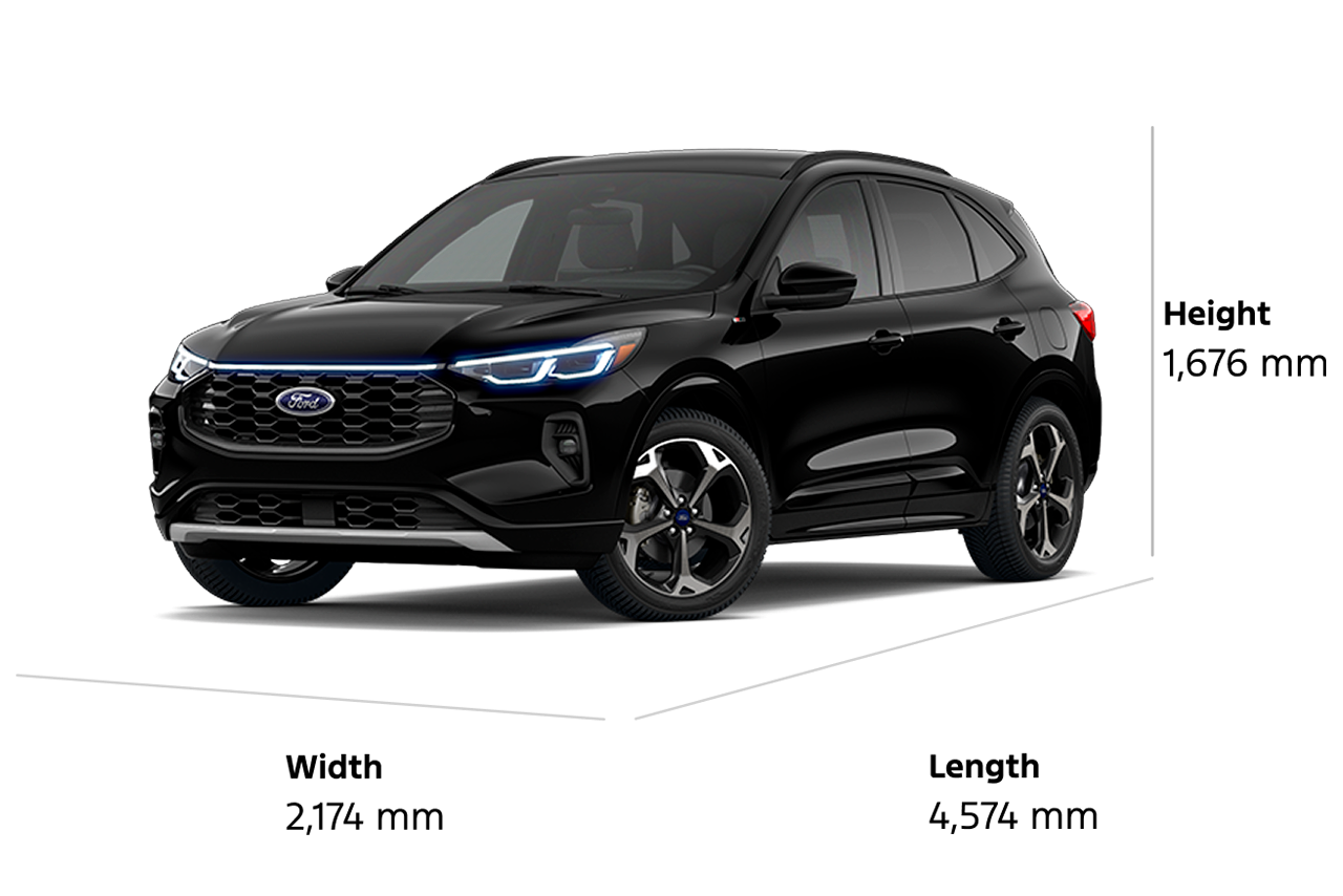2026 Ford Escape® ST-Line Elite model dimensions