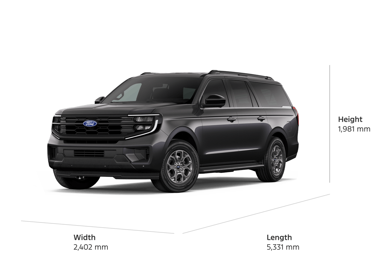2027 Ford Expedition® Active SUV dimensions