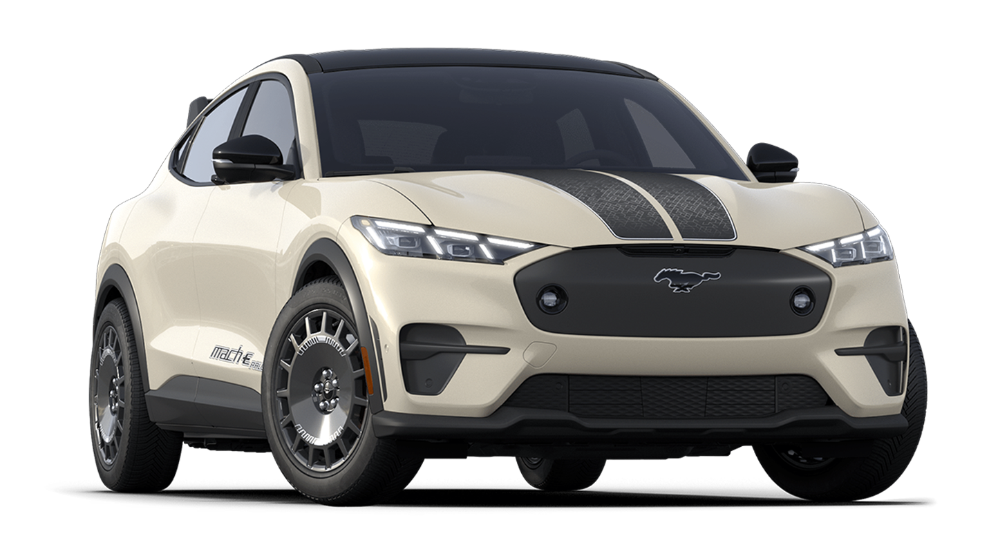 2025 Ford Mustang Mach-E® Rally in Desert Sand