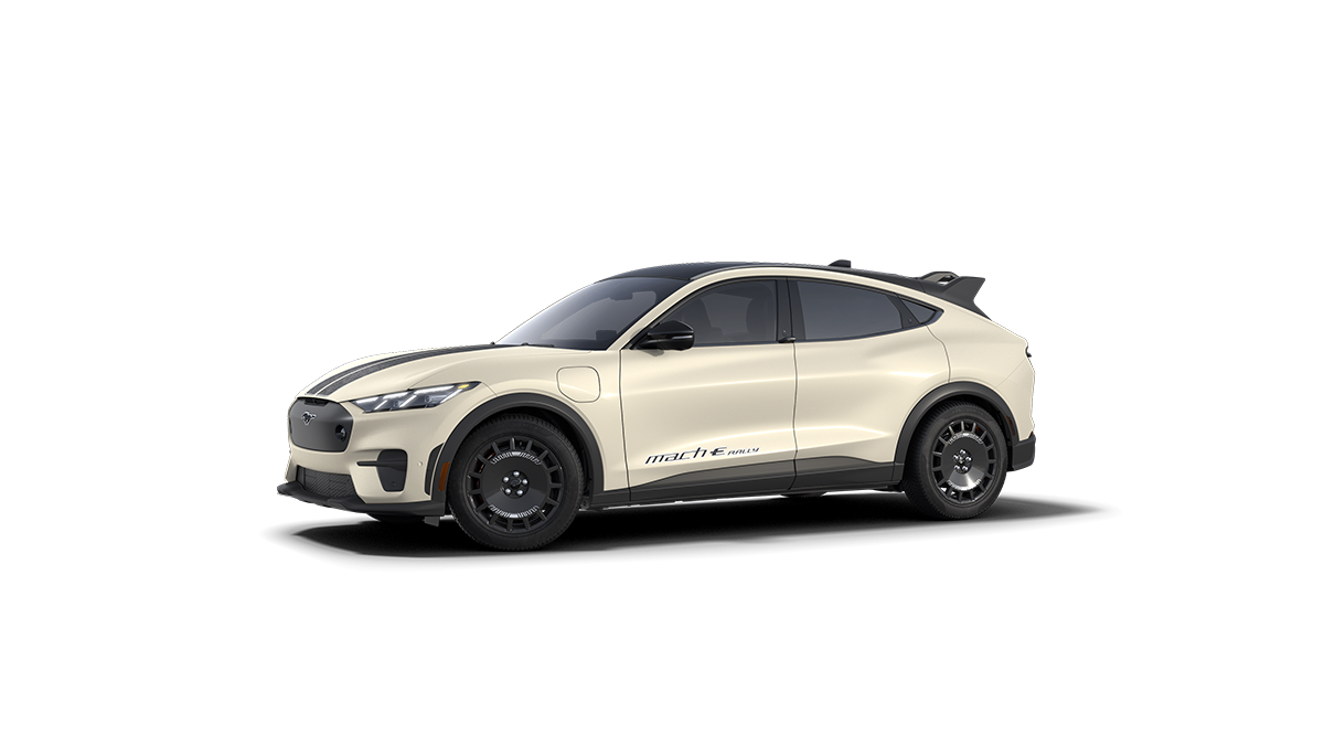 2025 Ford Mustang Mach-E® Rally in Desert Sand