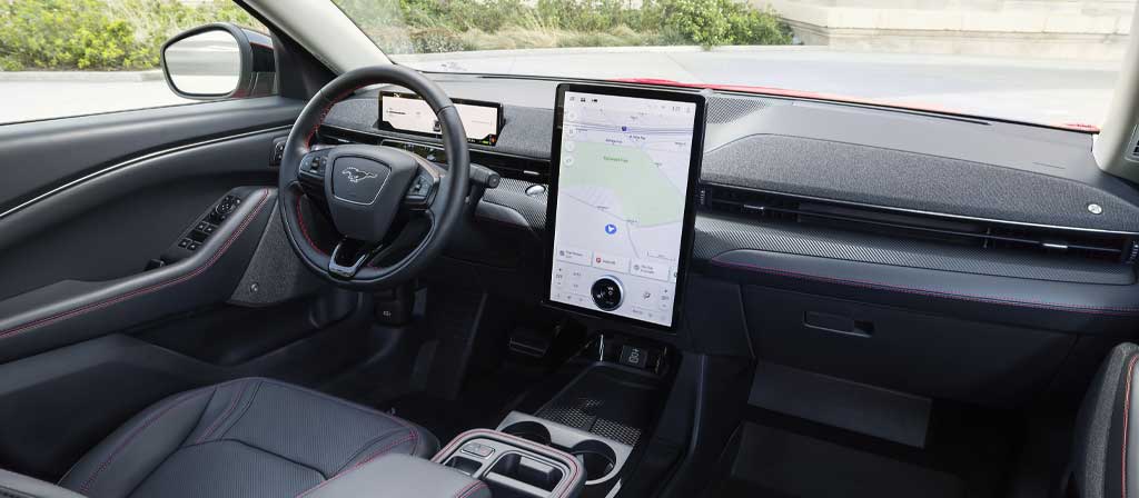 2025 Ford Mustang Mach-E® interior with centre screen