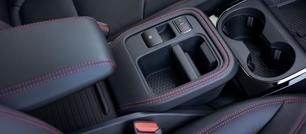 2025 Ford Mustang Mach-E® showing the vehicle interior in dark Grey