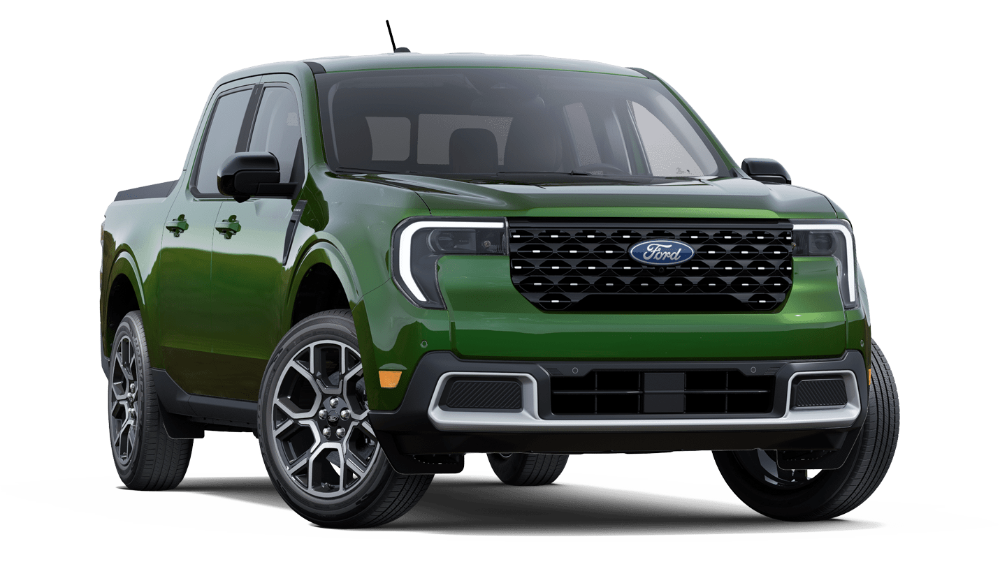 A 2025 Ford Maverick® Lariat® in Eruption Green