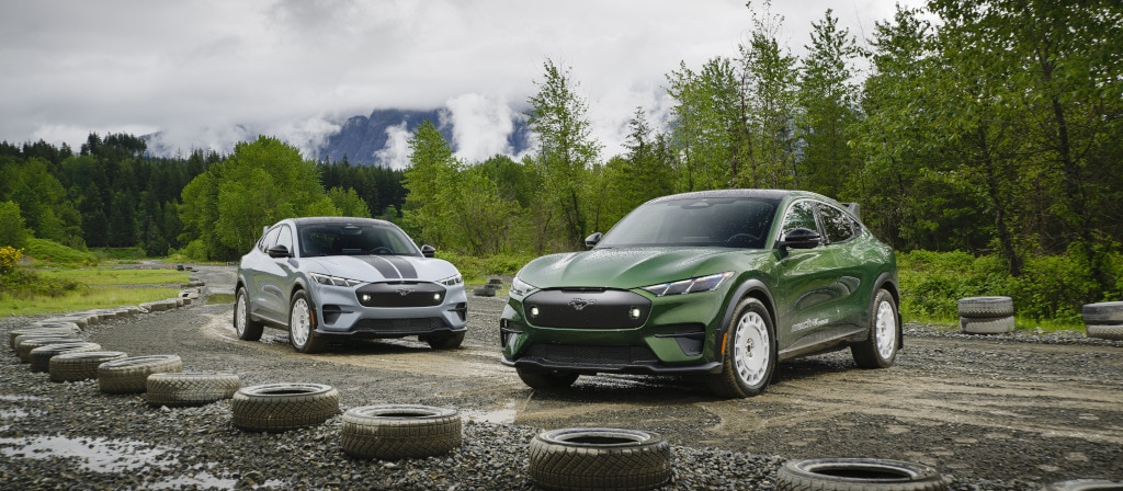 Mustang Mach-E Rally.