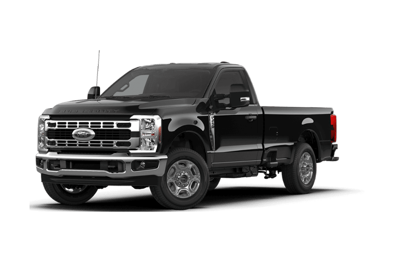 2026 Ford Super Duty® F-250® XLT in Agate Black on a white background