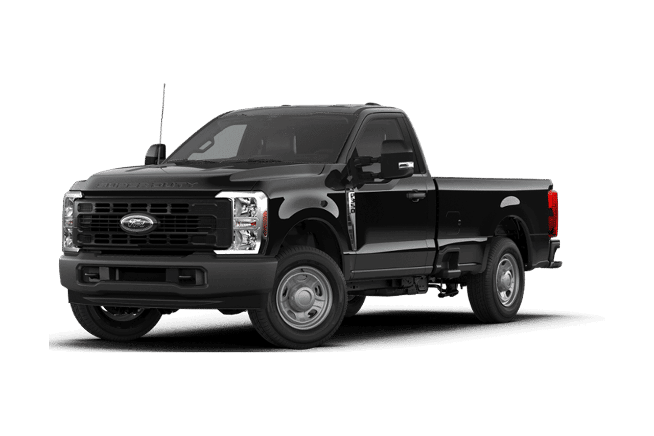 2026 Ford Super Duty® F-350® XL in Agate Black on a white background