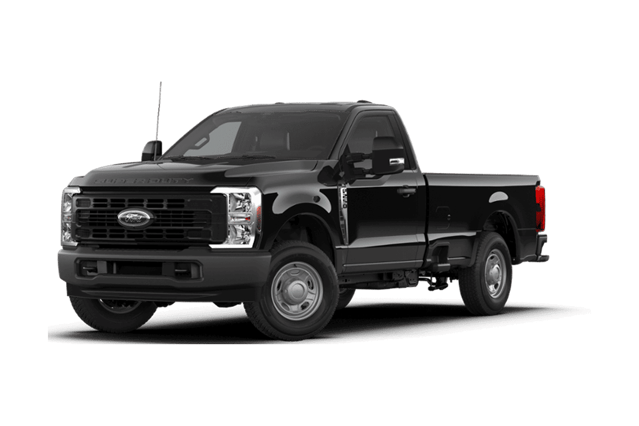 2026 Ford Super Duty® F-250® XL in Agate Black on a white background