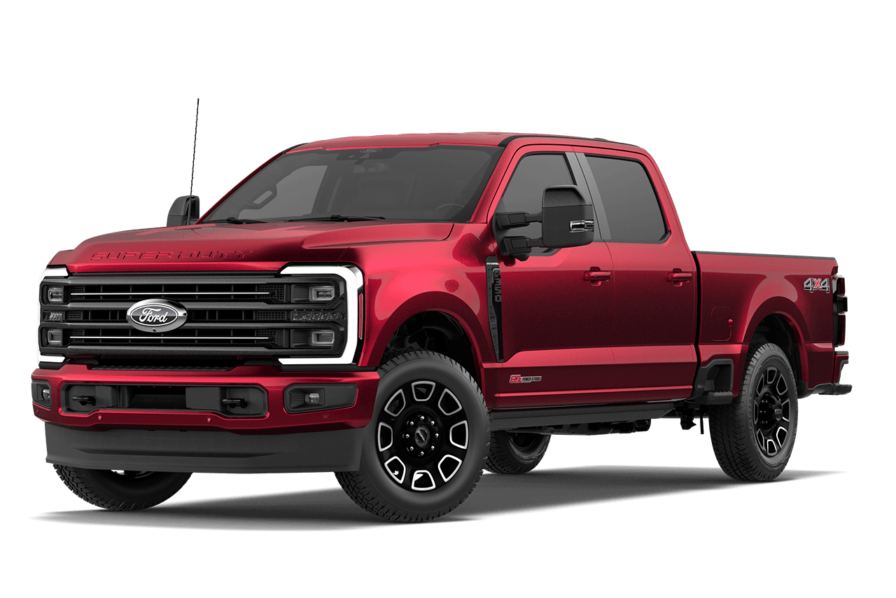 2027 Ford Super Duty® F-350® Platinum® model on a white background