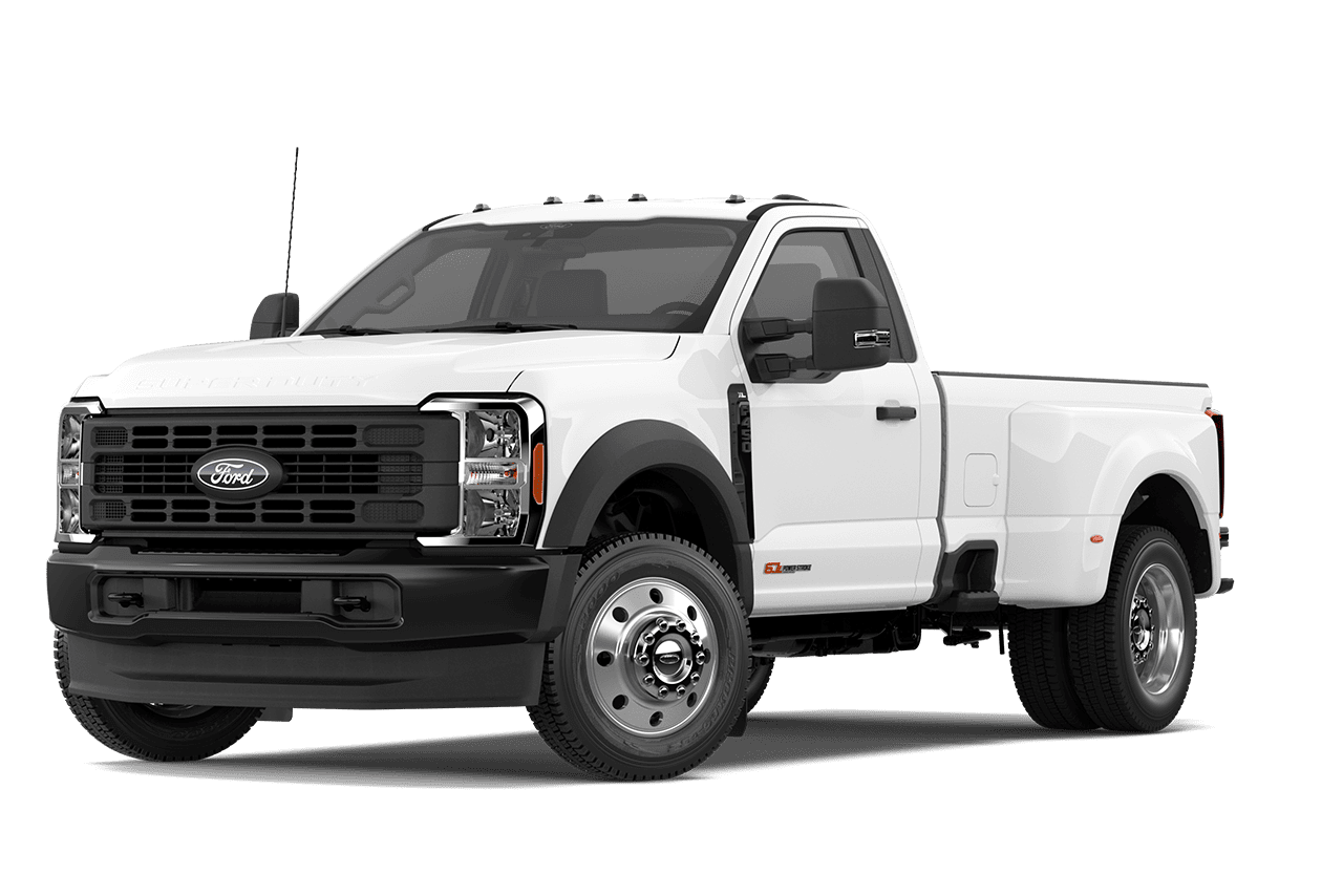 2027 Ford Super Duty® F-450® XL in Agate Black model on a white background