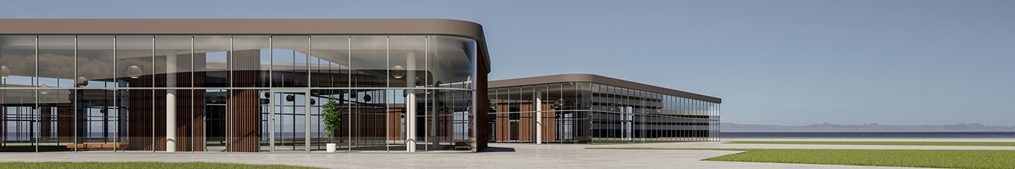 Panoramic view of a mountainscape