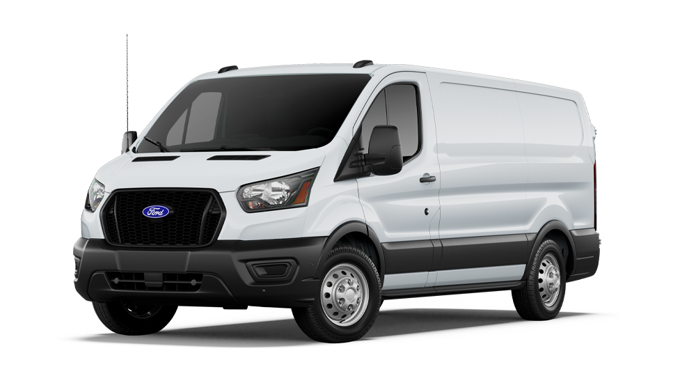 2027 Ford Transit® Cargo Van shown in Oxford White