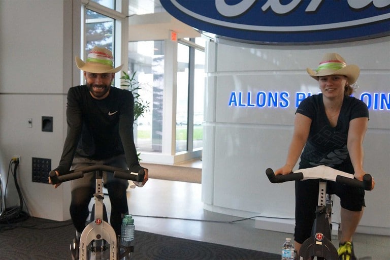 Ford Employee Event bike-a-thon
