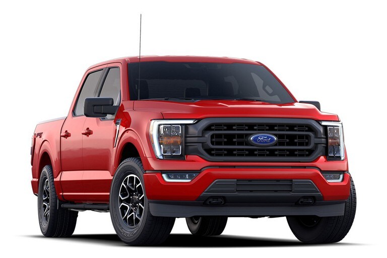 Ford F 1 50 in Race Red