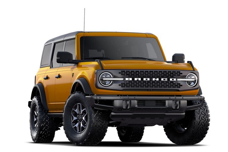 Ford Bronco in Cyber Orange