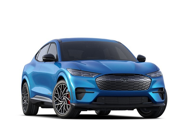 Ford Mach-E in Grabber Blue