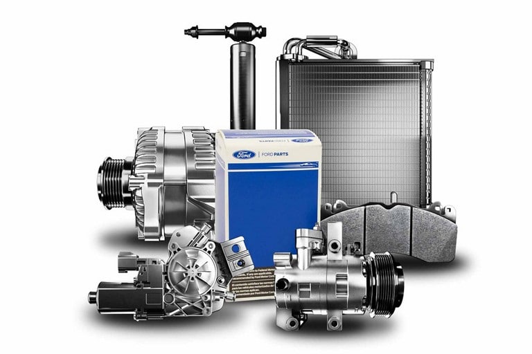 Ford Genuine Parts pack shot