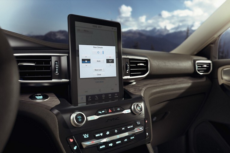 Sync 3 touch screen climate controls