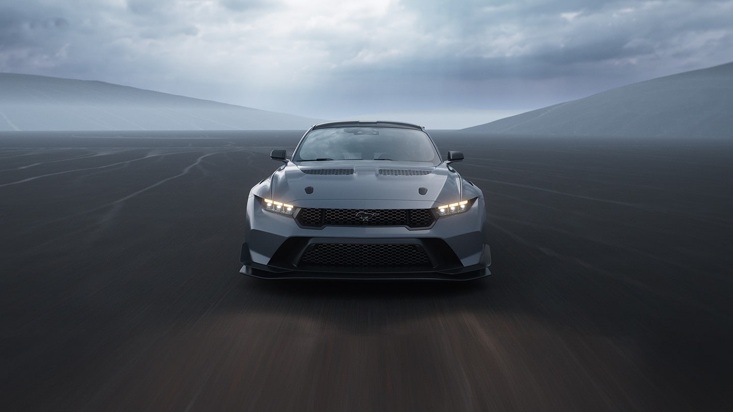 Front view of a Mustang® GTD