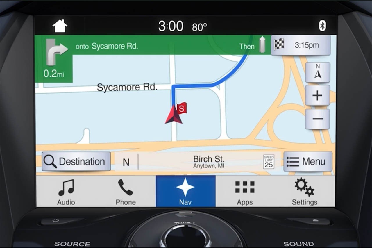 SYNC navigation overview video