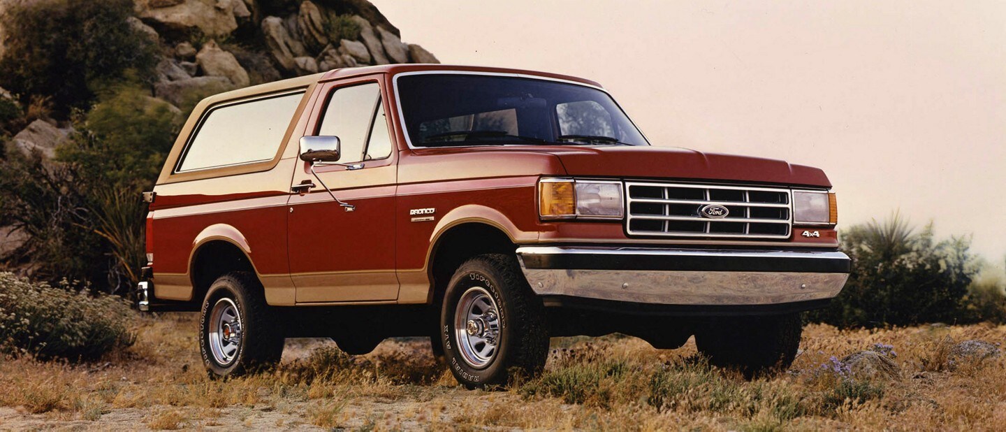 4th Generation Bronco (1987 1991) The Aerodynamic Age Ford® Bronco