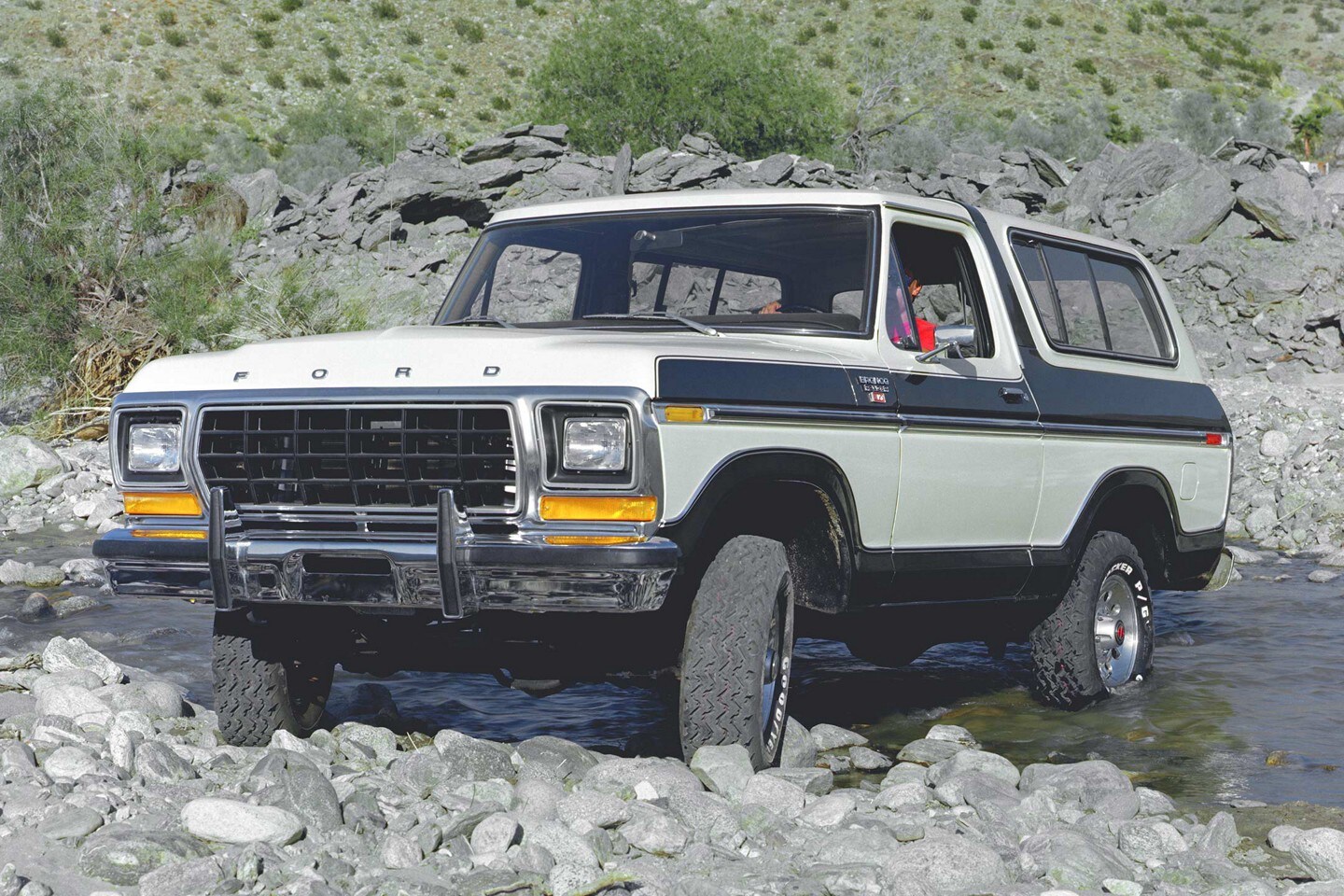 1979 ford bronco ranger x l t with tu tone option 