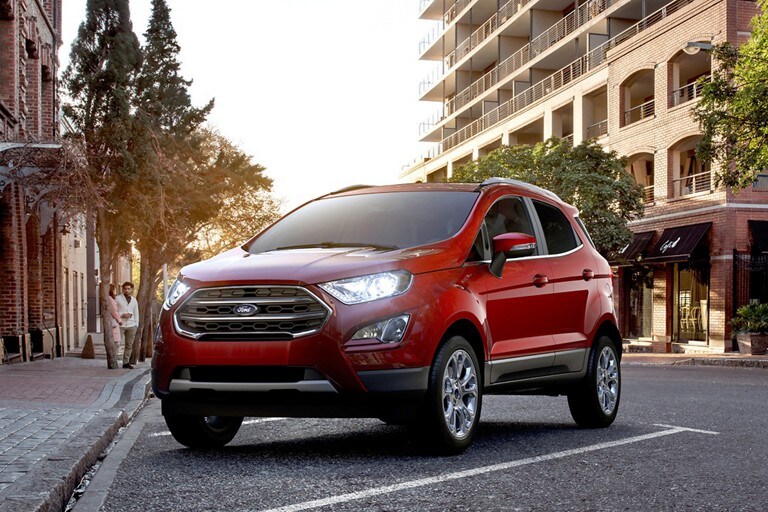 2021 Ford EcoSport parked on a city street