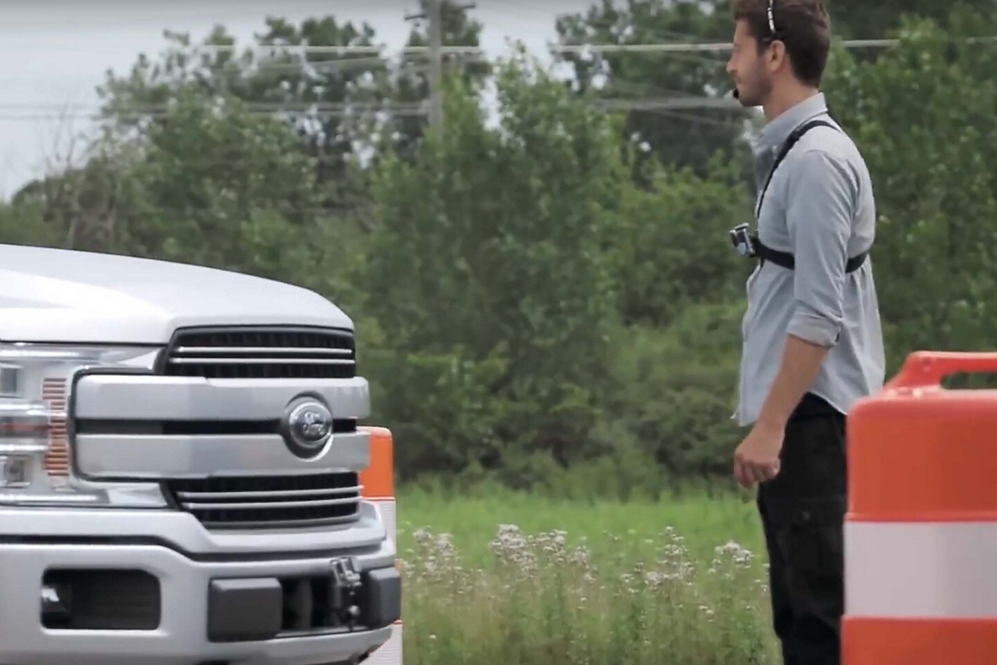 Video showcasing Pedestrian detection