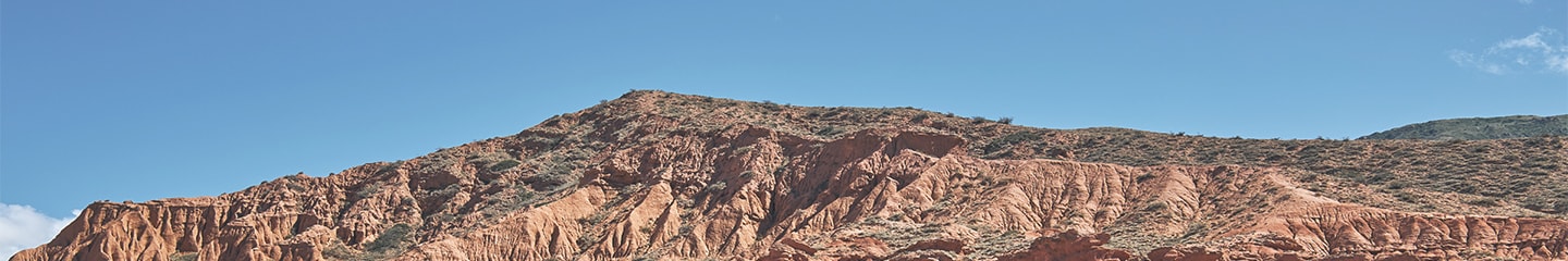 Mountain skyline