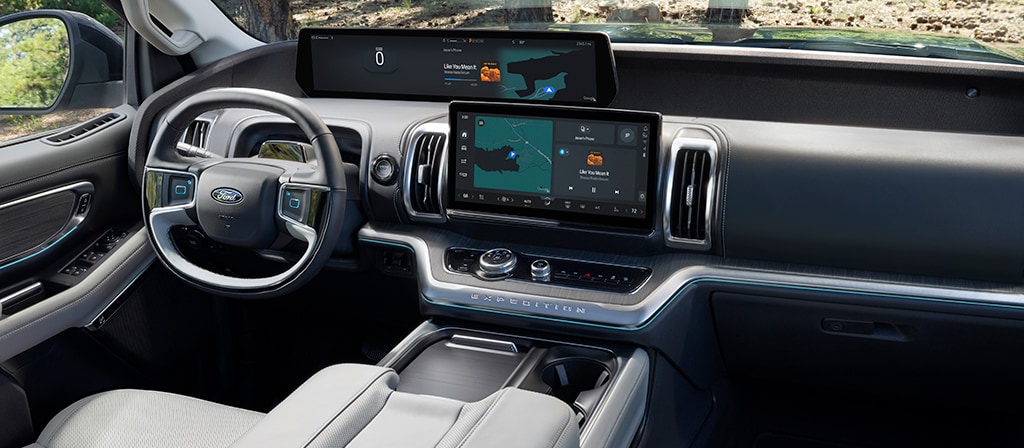 2025 Ford Expedition® interior with available Platinum® Ultimate Package