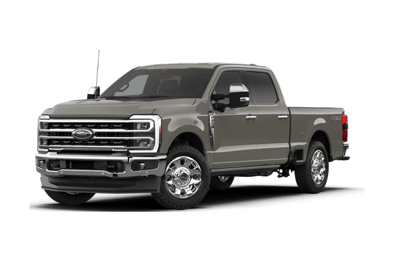 2026 Ford Super Duty® F-250® King Ranch® in Marsh Grey on a white background
