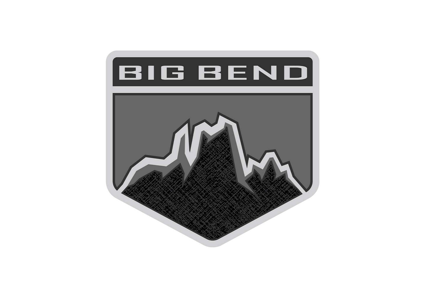 Unique Ford Bronco® Big Bend™ logo