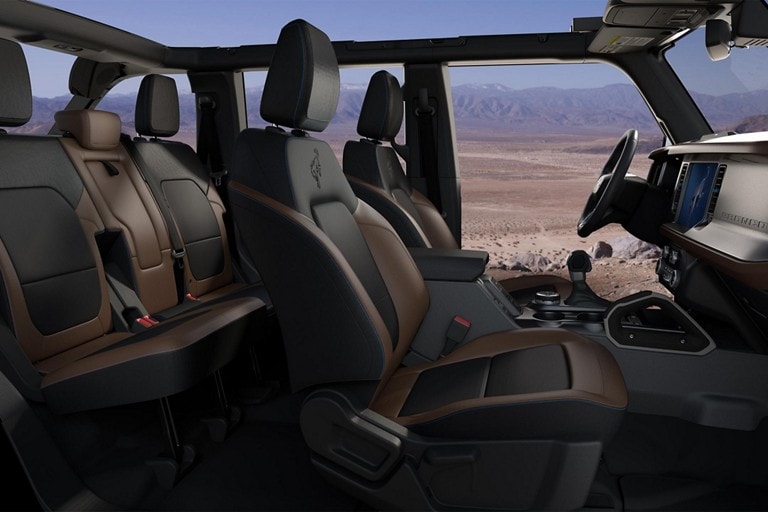 2025 Bronco Outer Banks Interior 