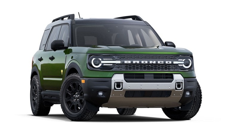 A green Ford Bronco® Sport Badlands® SUV