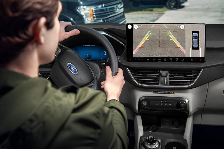 Interior of a 2023 Ford Escape® display screen