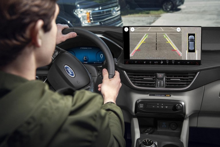 Interior of a 2024 Ford Escape® display screen