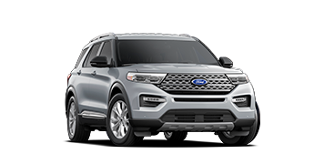 2023 Ford Explorer® Limited in Iconic Silver
