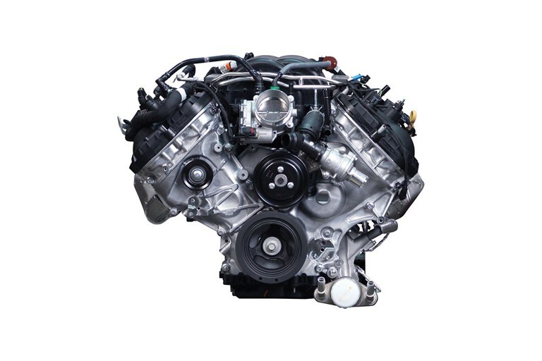 5.0L naturally aspirated V8 engine