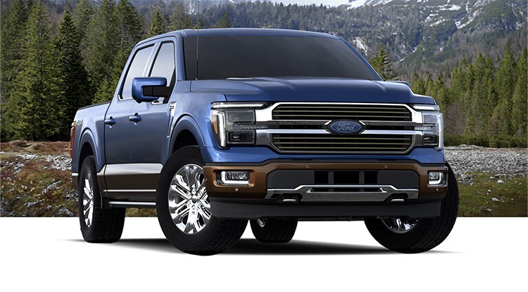 2024 Ford F-150® King Ranch® in Antimatter Blue Metallic