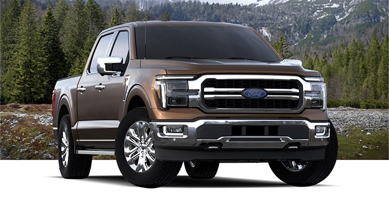 2024 Ford F-150® LARIAT® in Darkened Bronze