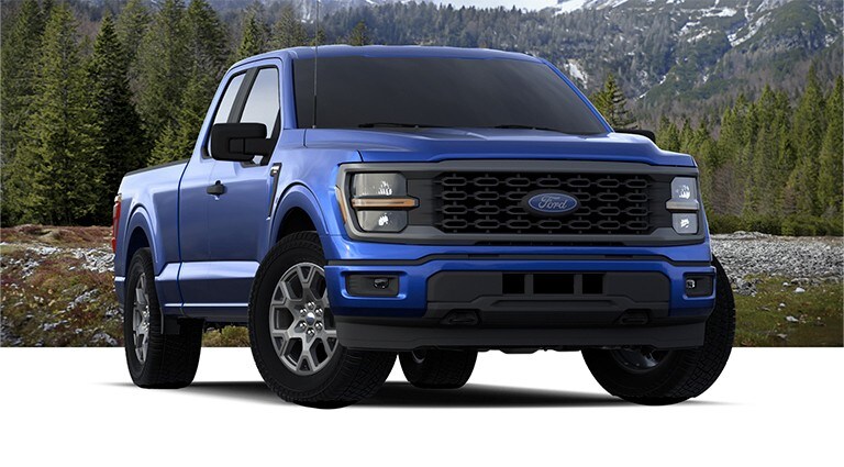 2024 Ford F-150® STX in Atlas Blue Metallic