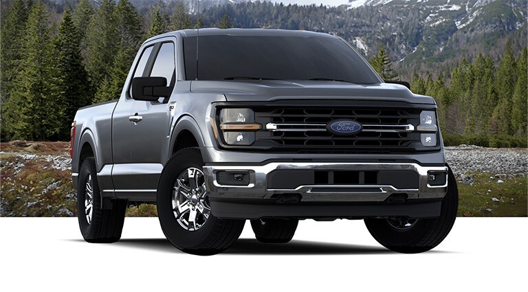 2024 Ford F-150® XLT in Agate Black Metallic
