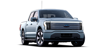 2023 Ford F-150® Lightning® in Iced Blue Silver